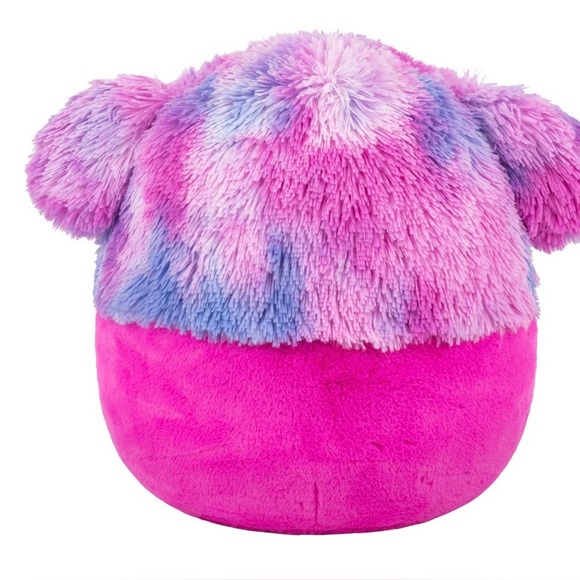 Nwt 16" Woxie The Magenta Bigfoot Squishmallows FuzzAMallows - Picture 3 of 5